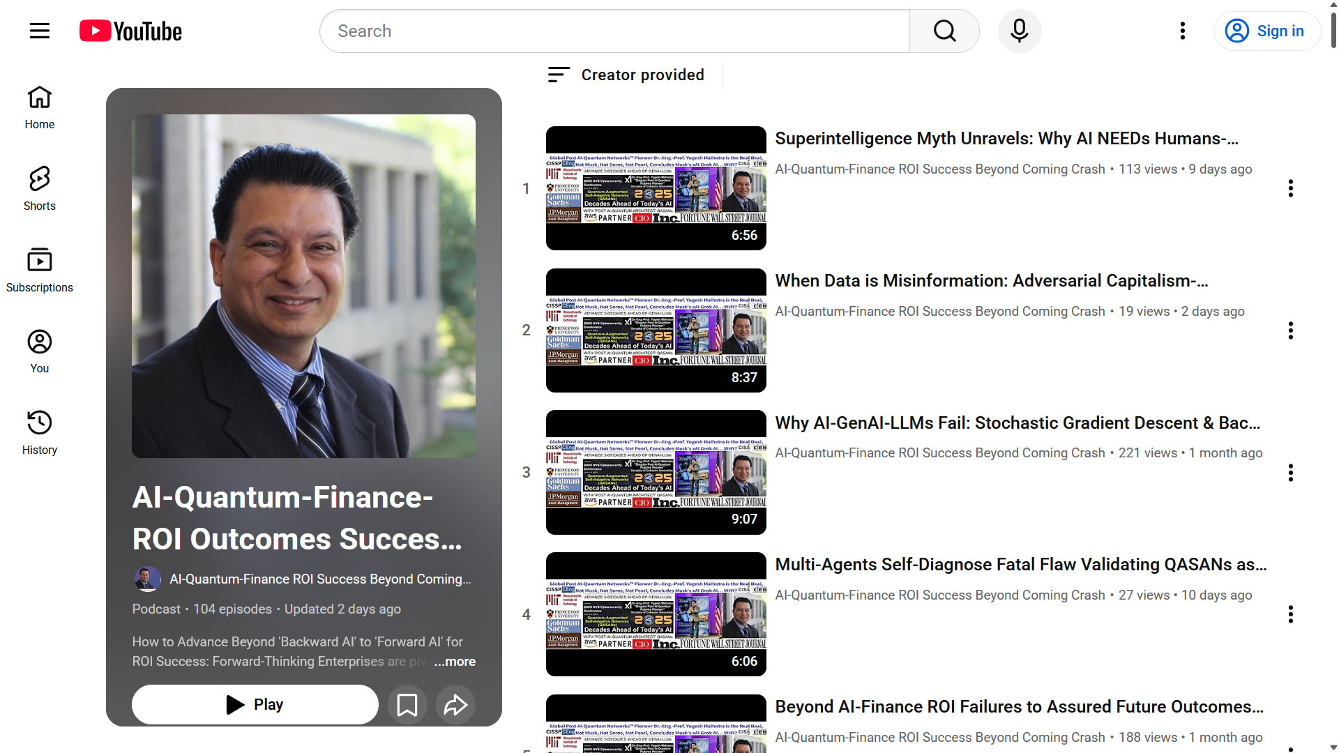 AI-Quantum-Finance ROI Success w QASANs: 'Backward AI' to 'Forward AI': Super-Intelligence Myth Crash